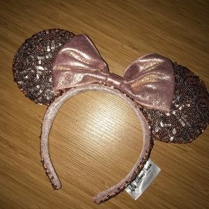 Rose gold Disney ears